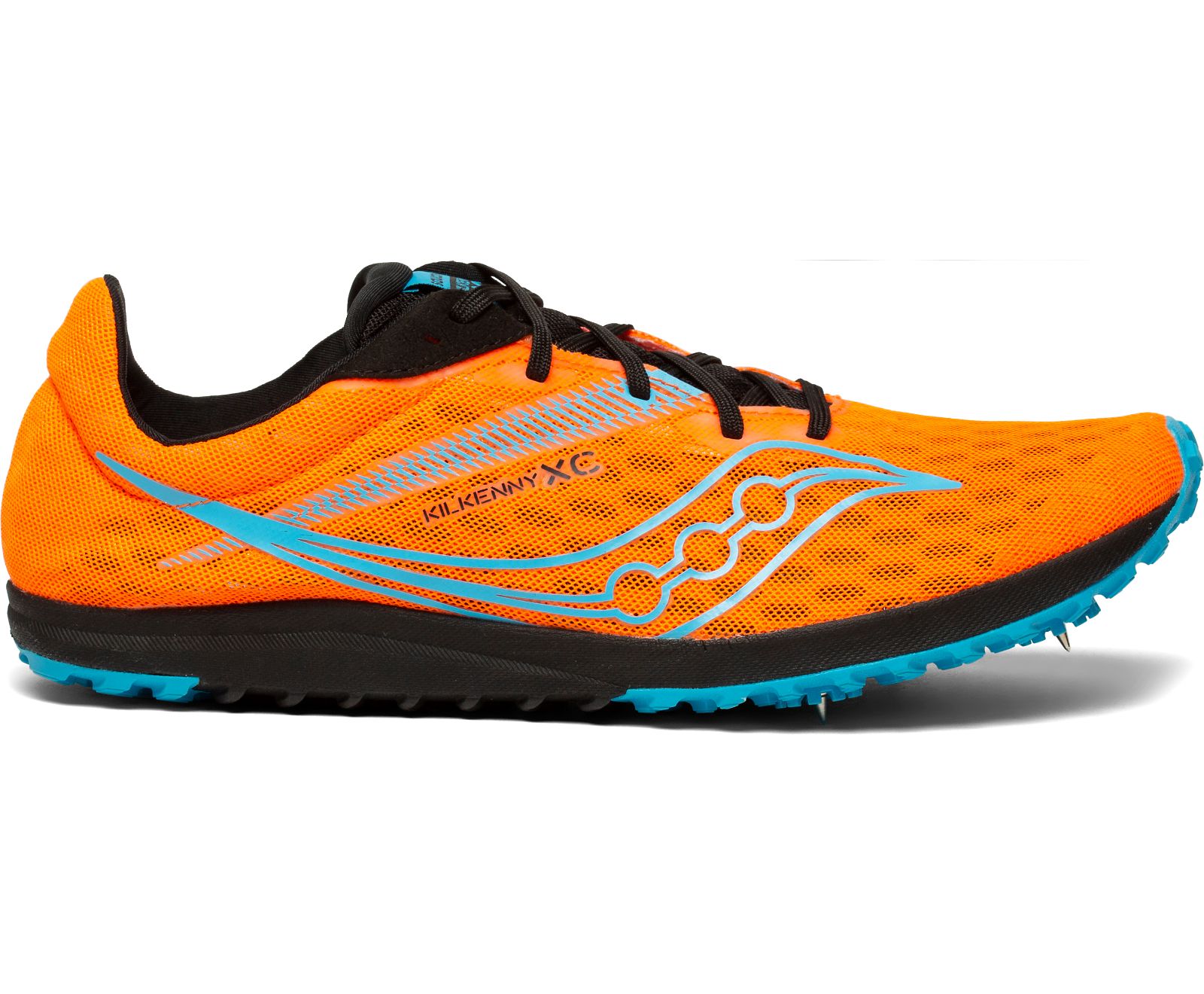 Tenis Para Correr Saucony Kilkenny Xc9 Spike Hombre Naranjas Azules Negros | México 519NWYB